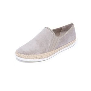 Vince Acker suede sneaker, light woodsmoke (gray)